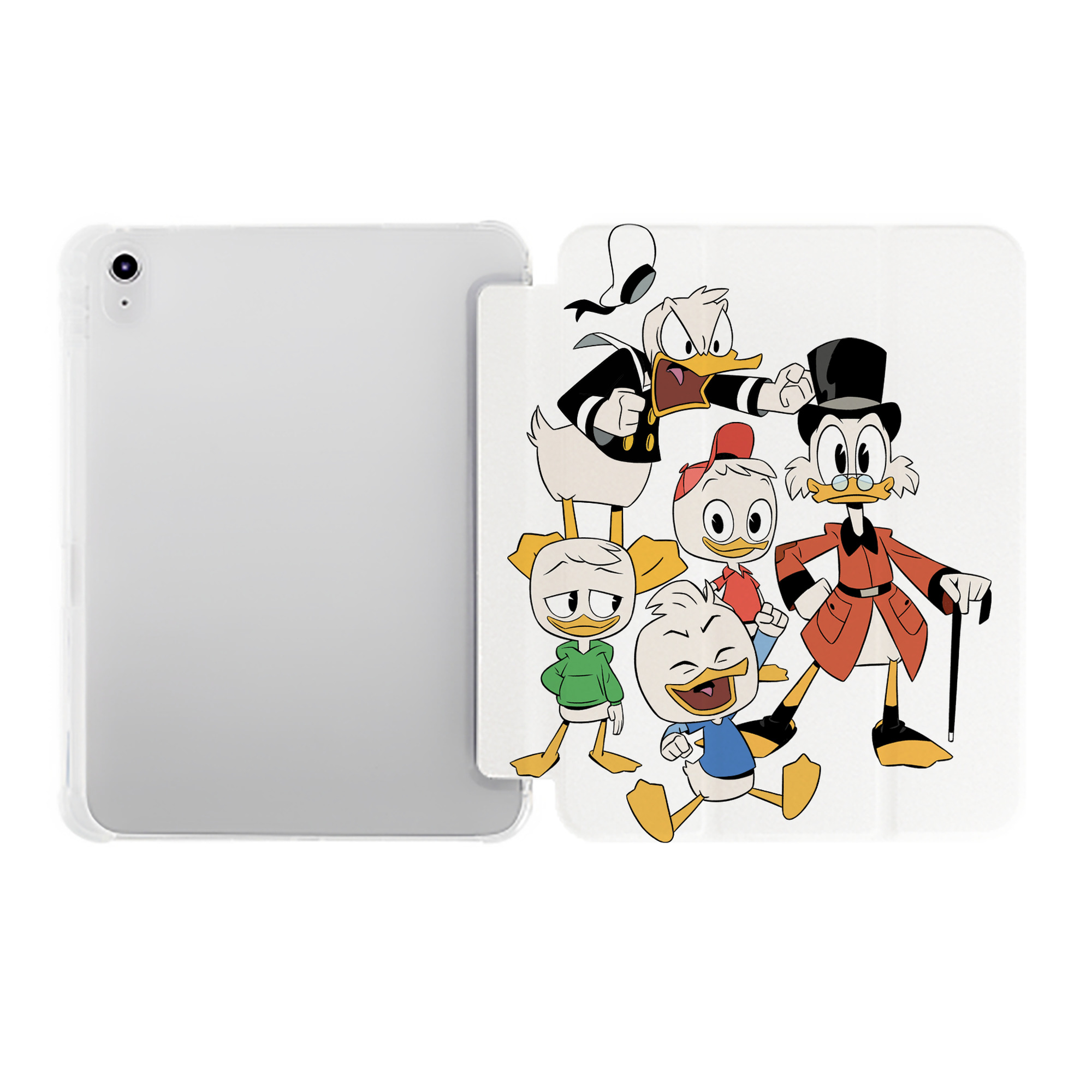 （画像用） ミッキーマウス Mickey Mouse IPad ケース ペン収納付き 三つ折りスタンド PUレザー×シリコン 対応機種9.5/10.5/10.9インチ